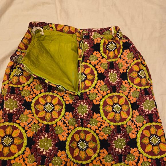 Vtg Size 10 A-Line Skirt Design-Thai for Lord&Taylor Hand Screened in Thailand - Picture 4 of 15